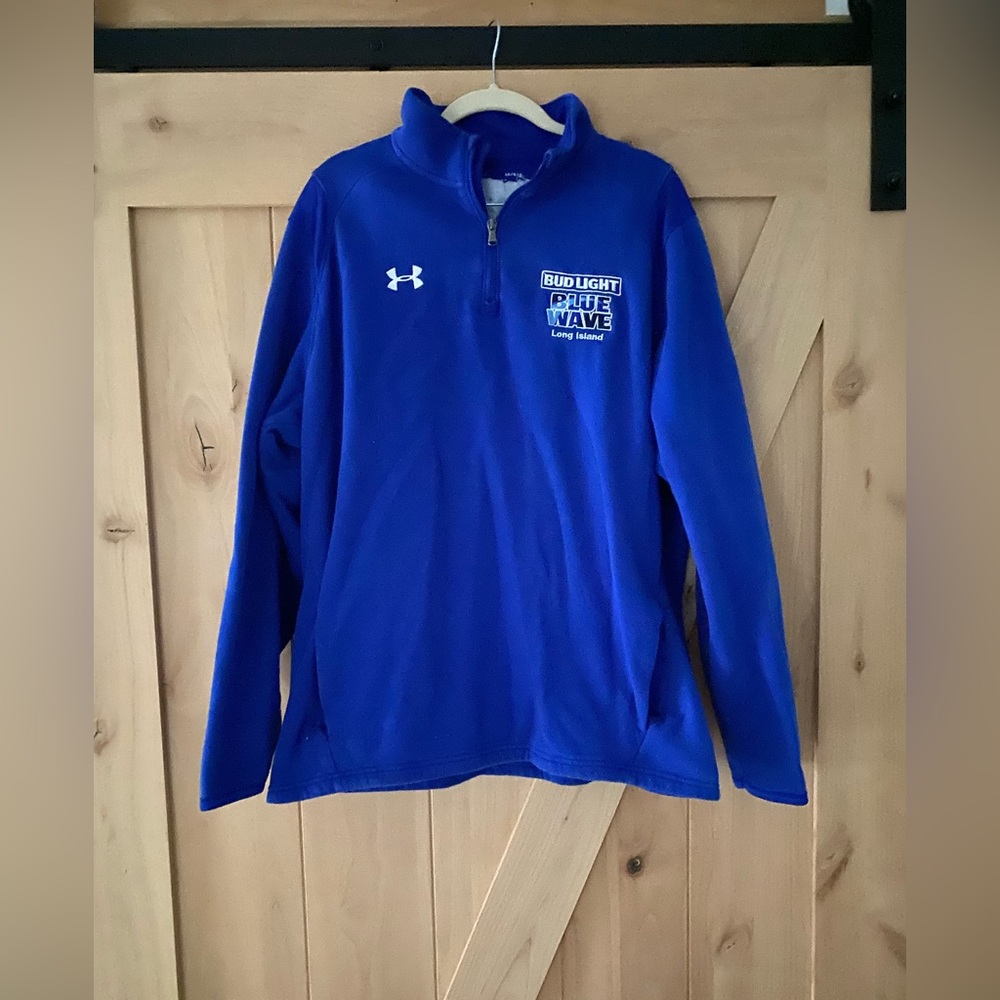 Bud Light Under Armour Sweatshirt W Pockets- Size Large